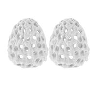 PENIKOKO 2pcs Pet Fish Tank Decoration Shrimp Hide Aquarium Dome Hideout Fish Cave Aquarium Decor Simulation Stone Accessories for Breeding Spawning Decor