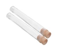 PENIKOKO 2pcs Pet Hair Keepsake Bottles with Airtight Seal Clear Cat Whiskers Holder for Dog and Cat Hair Memorial Storage Versatile Small Token Preservation Jars