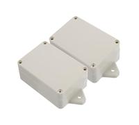 PENIKOKO 2Pcs Plastic Electrical Junction Box Enclosure Outdoor Power Case Multi-functional Circuit Board Protector for Electronics and Industrial Use