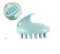 PENIKOKO 2Pcs Portable Hair Washing Shampoo Brush Scalp Massager for Adults Soft Silicone Fine Bristle Combs for Cleansing Dandruff Control Hair Growth Stimulation Suitable for All Types