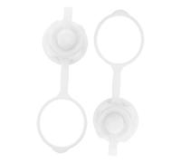 PENIKOKO 2pcs PP Kayak Valve Covers for Inflatable Boats and Air Mattresses Wear-resistant Spiral Air Plugs Replacement Professional Boston Valves Compatible with Dinghies and Rafts