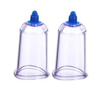 PENIKOKO 2PCS Professional Cupping Device for Body and Face Therapy Stable Vacuum Suction Cups for Meridian Dredging Energy Regulation Dehumidifying Health Gift for Family and Friends