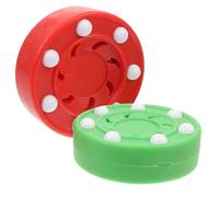 PENIKOKO 2Pcs Professional Roller Hockey Pucks for Men Lightweight Street and Indoor Use Smooth Surface Safe Training Game Equipment Random Color