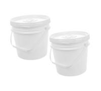 PENIKOKO 2pcs Reusable Food Grade Plastic Wipes Bucket with Lid Large Capacity Storage Container for Wipes and Wet Towels Gentle Material for Sensitive Skin Multipurpose Organizer for Car
