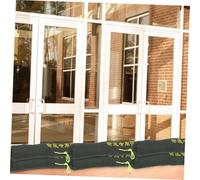 PENIKOKO 2pcs Reusable Heavy-duty Flood Protection Sandbags Canvas Water Retaining Barrier Bags for Flood Barriers Doors and Hurricane Defense