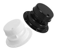 PENIKOKO 2pcs Rv Vent Cap Kit for Roof Pipe - Camping Ventilation Cover Weather Resistant Plumbing Vent Lid Replacement with Enhanced Airflow for Camper Trailer Yacht
