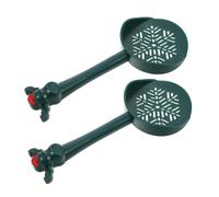 PENIKOKO 2pcs Small Pet Litter Scoop and Hamster Sand Bath Scooper Plastic Urine Sand Shovel for Cage Cleaning Tiny Animal Toilet Tool for Hamsters and Chinchillas