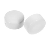PENIKOKO 2pcs Stainless Steel Handrail End Caps Stair Railing Closure for Wood and PVC Handrails Secure Fit Anti-loosening Covers