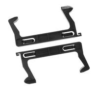 PENIKOKO 2pcs Sturdy Microwave Oven Door Latch Hook Heat Resistant Plastic Replacement Parts for Household Kitchen Appliances Easy to Install and Secure Fit