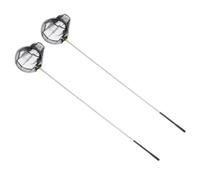 PENIKOKO 2Pcs Telescopic Fishing Net Retractable Extendable Fish Catch Net with Stainless Steel Pole for Sea River Lake Fishing Capacity Collapsible Design for Camping and Outdoor Use