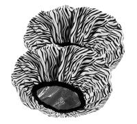 PENIKOKO 2pcs Thermal Tin Foil Deep Conditioning Hair Caps Reusable Sauna Hair Processing Caps Waterproof Double-layer Care Hats for Women Long Bath Use