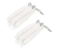PENIKOKO 2pcs Transparent Nose Slimming Clips Comfortable Painless Nose Up Beauty Tool for Adult Lifting and Shaping During Sleep Reading and Tv Viewing