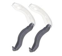 PENIKOKO 2pcs Transparent Portable Swim Goggle Case Compact Durable Protective Storage Box for Travel and Outdoor Activities Lightweight Container for Swimming Eyewear