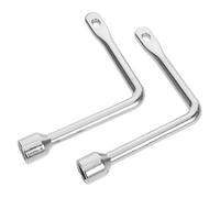 PENIKOKO 2pcs Triangle Socket Spanner Key Metal Utility Panel Key for Trash Bin Electric Cabinet Maintenance DIY Installation Tool