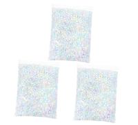 PENIKOKO 3 Packs Macaron Decorative Modeling Beads Box Filling Particles for DIY Crafts Wrapping Basket Filler Lightweight Vibrant Colors