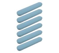 PENIKOKO 3 Pairs Replacement Armrest Pads for Commode Chair Non-Slip Plastic Arm Caps for Elderly Patient Bedside Chair