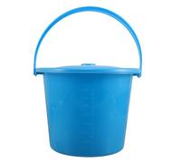 PENIKOKO 3000ml Medical Commode Bucket with Handle and Lid, Thickened Plastic Urinal Container with Scale for Men Women Elderly Bedside Use, Blue Urine Chamber Pot for Home Care