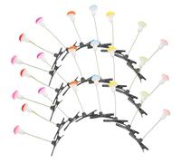 PENIKOKO 30pcs Kawaii Mushroom Hair Clips for Fun Party Accessories Lightweight Decorative Clips for Hairstyles for Sharing with Friends and Family