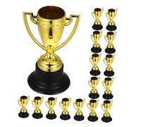 PENIKOKO 32pcs Mini Plastic Trophies for Award Cups for Sports Competitions Party Favors and Game Rewards Eye-catching Cheer Trophies to Boost Confidence and Encourage Participation
