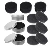 PENIKOKO 33pcs Makeup Brush Cleaner with Replacement Sponges Dry Cleaning Tool for Eyeshadow and Blush Brushes Fit Gentle Bristles Color Removal for Makeup Artists and Enthusiasts