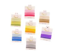 PENIKOKO 35Pcs Elastic Hair Ties High Stretch Ponytail Holders for Women Colorful Thick Hair Bands with Colors Soft Ropes for Messy Bun and Daily Use