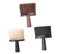 PENIKOKO 3Pcs Barber Neck Duster Hair Removal Brushes for Salon and Home Use Soft Hair Cutting Dusting Tools From Neck Ears and Shoulders