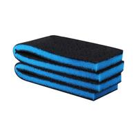 PENIKOKO 3pcs Biochemical Polyether Filter Sponge Pads Aquarium Pre-filter Media for Fish Tanks Reusable High-filterability Sponge Suitable for Freshwater and Saltwater Aquariums