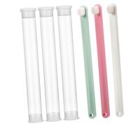 PENIKOKO 3pcs Dog Cat Rabbit Pet Oral Care Soft Bristle Toothbrushes for Small Breed Cleaning
