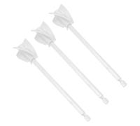 PENIKOKO 3pcs Epoxy Resin Mixer Paddle for Drill High Efficiency Paint and Cement Stirrer Attachment Resin Mixing Tool for Pigments and Epoxy Supplies