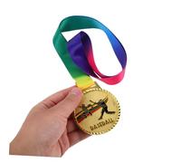 PENIKOKO 3pcs Gold Baseball Medals for Sports Competitions Winner Awards with Intricate Design Event Specific Prizes for Baseball Tournaments and Party Favors