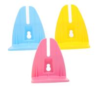 PENIKOKO 3pcs Hamster Wheel Rack and Water Bottle Holder Plastic Bracket for Small Pets Cage Quiet Operation Easy to with Various Hamster and Gerbil Exercise Wheels