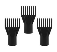 PENIKOKO 3pcs Pet Dryer Nozzles Hair Dryer Comb Attachments for Efficient Moisture Removal for Home Salon Grooming Targeted Drying for Body Parts