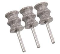 PENIKOKO 3pcs Pet Nail Grinder Replacement Tips for Dogs Grinding Wheels Compatible with Electric Grooming Attachments Comfortable Paw Care for All Breeds and Nail Thickness