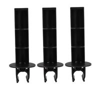 PENIKOKO 3pcs Toilet Paper Roll Holder for Commode Chair and Wheelchair Plastic Tissue Storage Stand Easy to Install Bathroom Paper Roll Holder for Elderly Space-Saving Design for Home and