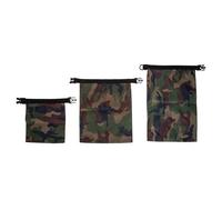PENIKOKO 3pcs Waterproof Dry Bags Set with Camouflage Design, Portable Rafting Storage Pouches for Outdoor Water Sports, Clothes Compression and Floating Dry Bag for Camping and Drifting