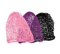 PENIKOKO 3pcs Women's Crochet Hair Nets: Mesh Bun Covers - Vintage Style Hair Accessories For Work Outdoor Sports Or Special Events