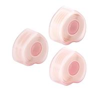 PENIKOKO 3Rolls Natural Double Eyelid Tape with Lace Texture for Lasting Adhesion Invisible and Breathable Eye Lift Stickers for Hooded and Droopy Lids Easy Application Girl Makeup