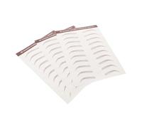 PENIKOKO 3sheets Realistic Eyebrow Stickers Sweat-resistant Self-adhesive Eyebrow Easy Application for Travel Daily Use of Natural-looking