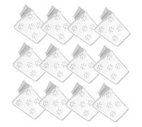 PENIKOKO 40Pcs Adjustable Refrigerator Divider Organizer Plastic Storage Boxes for Fridge Shelves and Freezer Clear Expandable Pantry and Separators for Home Kitchen Office Supplies