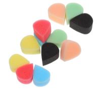 PENIKOKO 48pcs High Density Body Painting Sponges for Tear Drop Face Paint Applicators Nonabsorbent Petal Sponges for Vibrant Makeup for Parties Festivals Creative Arts