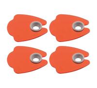 PENIKOKO 4pcs Acrylic Nail Lamp Shield for Desk UV Light Protection Cover Removable Curing Plate for Eye Comfort Focused Blue Light Blocker for Professional Gel Nails and Home Manicure Use