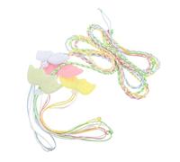 PENIKOKO 4pcs Adjustable Small Animal Vest Harness with Angel Wings for Hamsters Squirrels Chinchillas Rats Comfortable Pressure-distributing Leash in Pink Blue Yellow Green for Outdoor