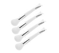 PENIKOKO 4pcs Dual-end Nose Contour Makeup Brush Soft Bristle Multi-functional U-shaped Brushes for Precise Nose Highlighting and Shading Lightweight Portable Cosmetic Tools for Women