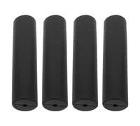 PENIKOKO 4pcs Heavy Duty Barbell Handle Grips Sleeve 25mm X 130mm Anti-slip Soft Fitness Accessory for Weightlifting and Pull-up Bars, Professional Workout Training Equipment