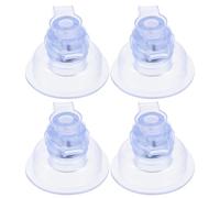 PENIKOKO 4pcs Inflatable Pump Adapter with Dual Insurance Leakproof Air Valve Replacement for Outdoor Beds Tents Pools Boats Compatible with Manual Electric Air Pumps Weather-resistant