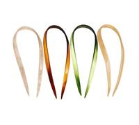 PENIKOKO 4pcs Minimalist U Shape Hair Forks Sturdy French Hairpins for Secure Hair Buns for Women Daily Wear and Special Occasions