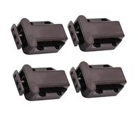 PENIKOKO 4pcs Plastic Push to Open Touch Latch Rebounding Safe Cabinet Door Catch for Bedroom Bathroom Cupboards Lightweight Mechanism