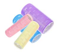 PENIKOKO 4pcs Self-grip Hair Rollers Extended Heatless Curlers for Women and Easy Use No Styling Tools Create Natural Wavy Volume
