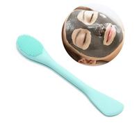 PENIKOKO 4Pcs Silicone Face Cleaning Brush Double Head Soft Skin Cleansing Brush for Makeup Removal and Facial Care Lightweight Mask Applicator Tool with Mixed Colors