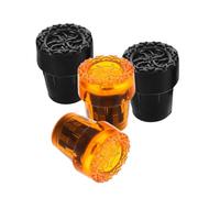 PENIKOKO 4pcs Slip Trekking Pole Tips Replacement for Hiking Poles Heavy Duty Crutch Foot Covers with Sturdy Protection Easy Installation Walking Stick Feet Covers for Stability Rocky Snowy